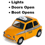 Metal Taxi 13cm